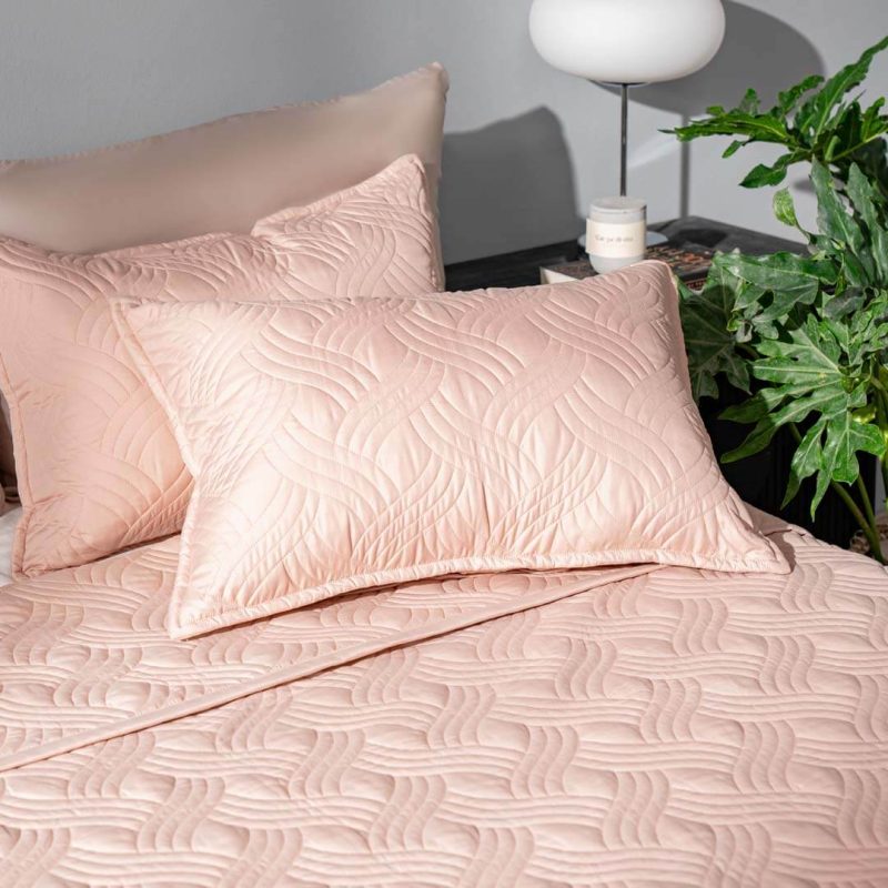 Bộ chăn chần, vỏ gối microfiber mềm mại Amando Luna