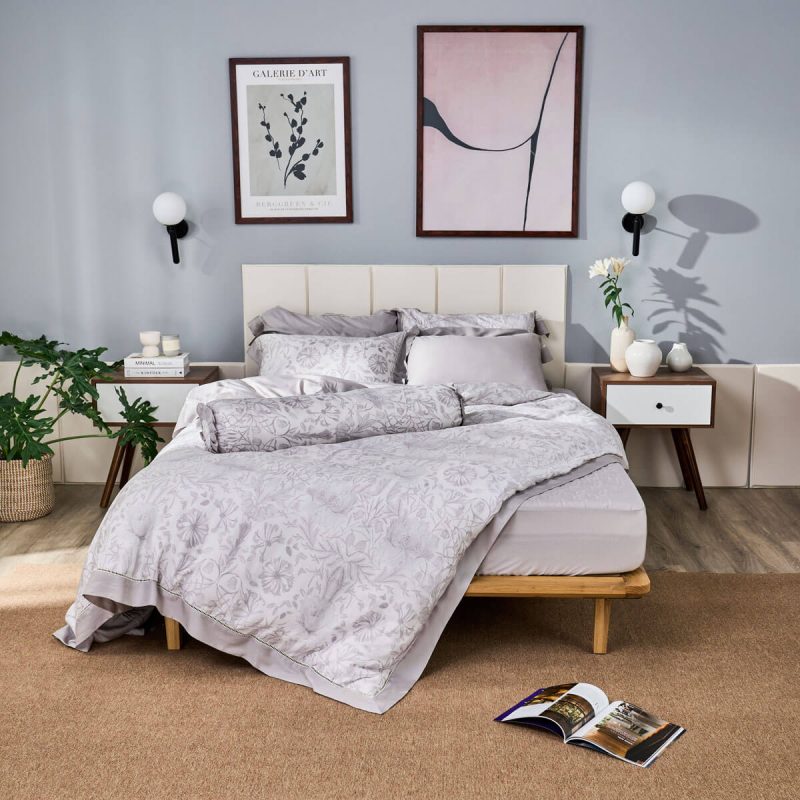 Bộ chăn ga gỗ thiên nhiên Amando Jamila