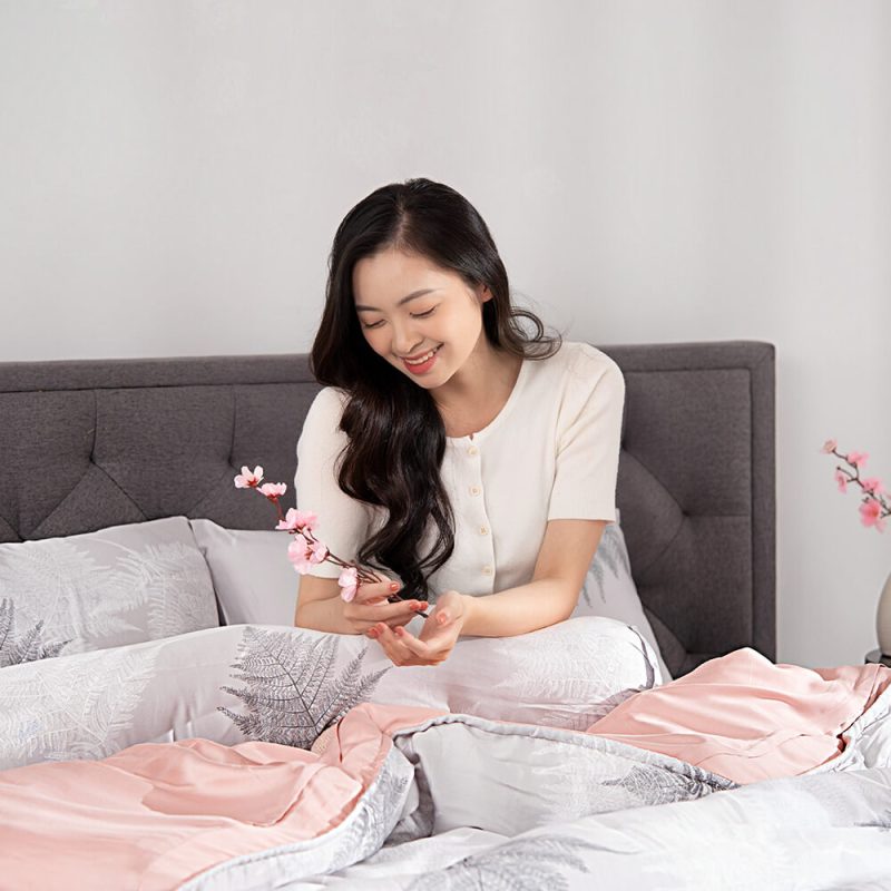 Bộ phủ AMD Confident 5 chi tiết chất liệu tencel cao cấp