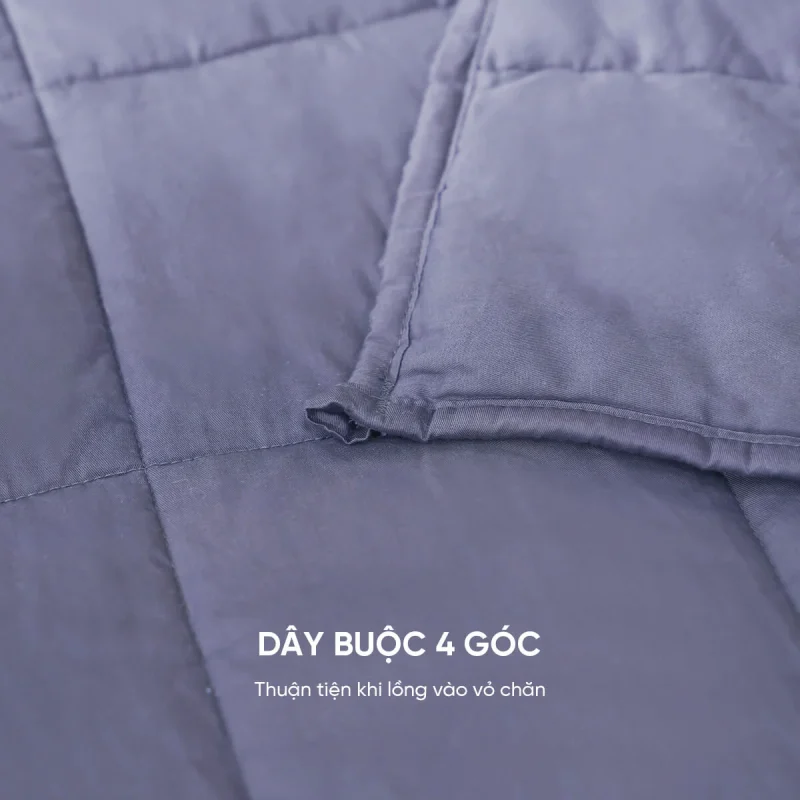 Chăn Amando Wellness có dây buộc 4 góc