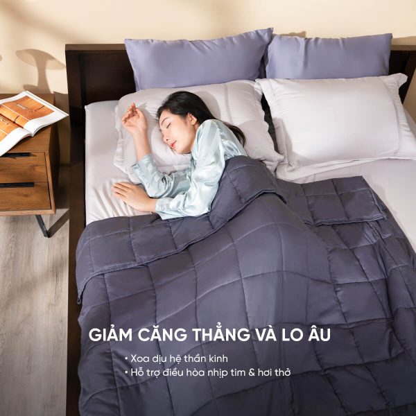 Chăn Amando Wellness giảm căng thẳng lo âu