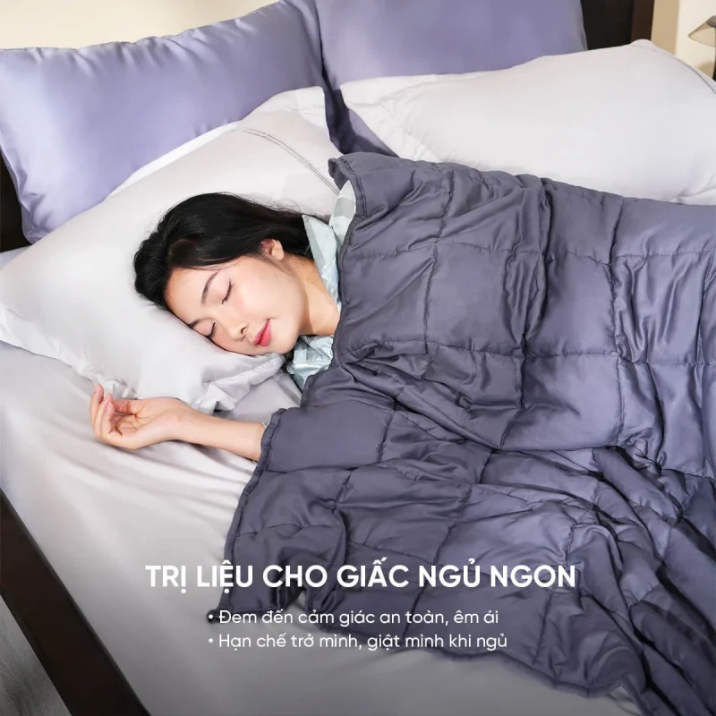 Chăn Amando Wellness trị liệu cho giấc ngủ ngon