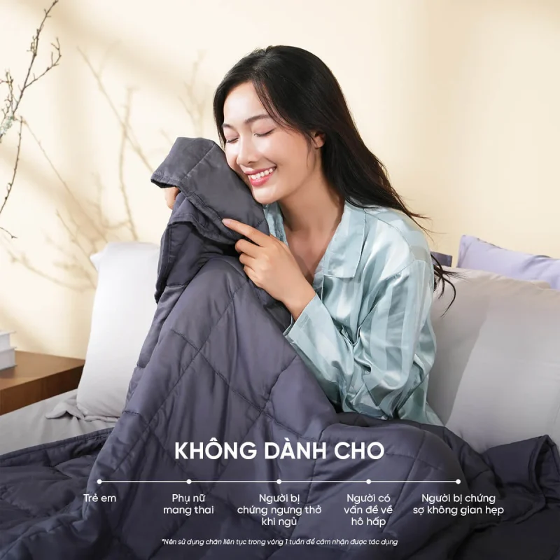 Chăn cải thiện giấc ngủ Amando Wellness