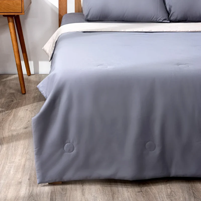 Chăn cotton satin Amando The Essentials đơn sắc cao cấp