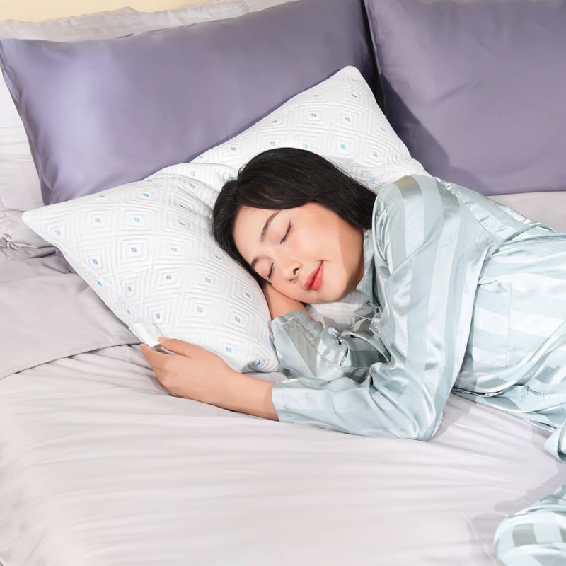 Gối lông vũ nhân tạo Amando Coolflex cao cấp