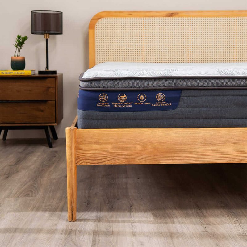 Nệm lò xo làm mát thoáng khí Amando Elite Grand
