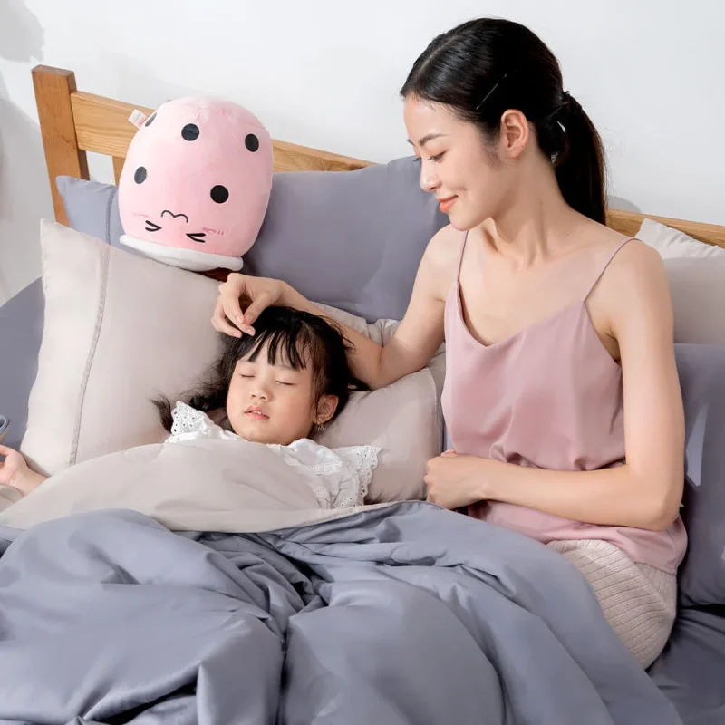 Vỏ chăn lót bông microfiber AMD The Essentials đơn sắc