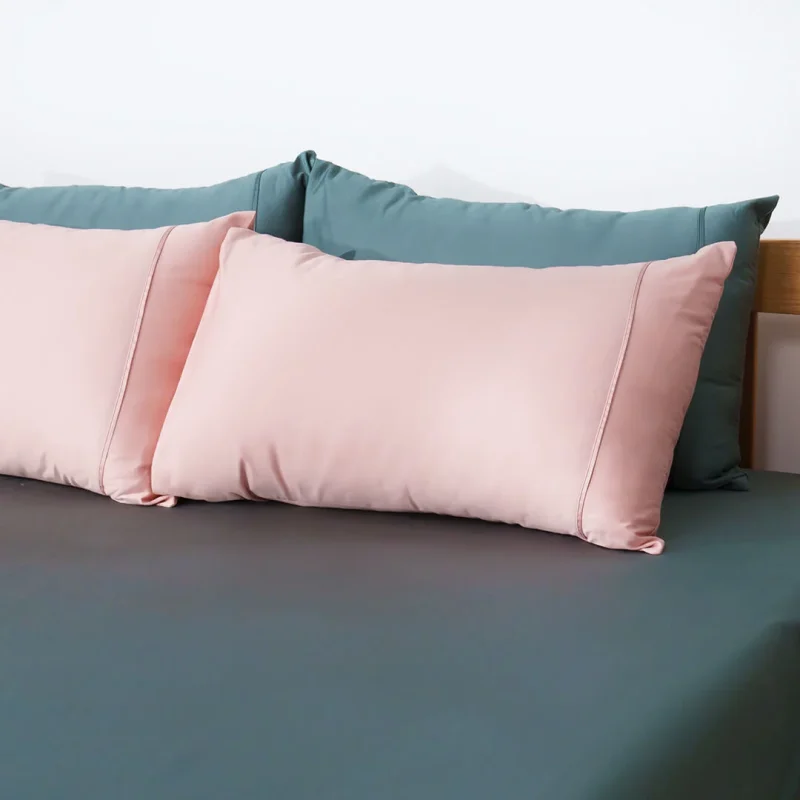 Vỏ gối cotton satin AMD The Essentials đơn sắc