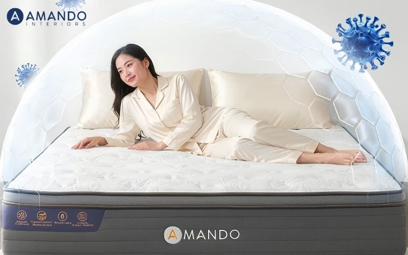 Top 10 nệm kháng khuẩn hot nhất và được ưa chuộng hiện nay 4 Một số dòng nệm kháng khuẩn được trang bị tính năng tự làm sạch