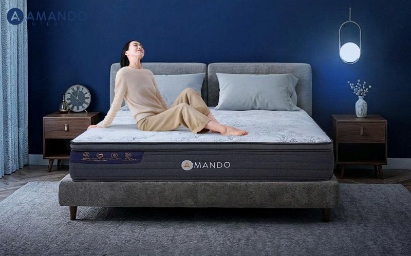 Gợi ý cách vệ sinh nệm lò xo tại nhà đơn giản, đúng chuẩn 7 Mua nệm lò xo chất lượng từ thương hiệu Amando