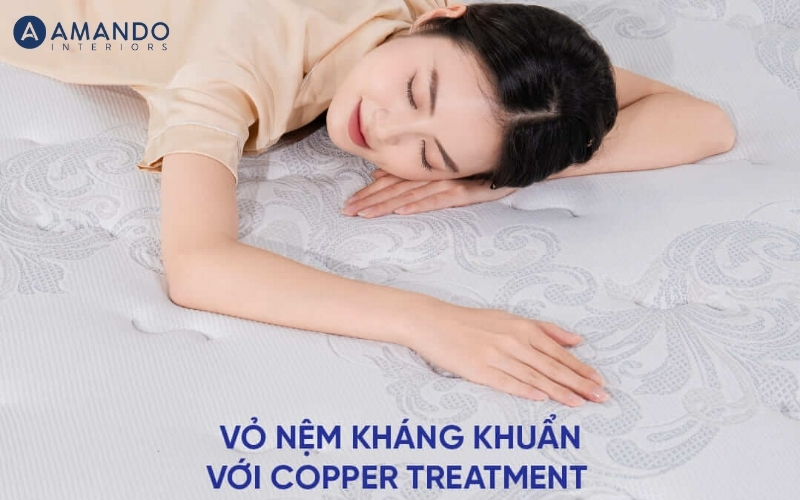 Nệm nào tốt cho cột sống? Top 8 mẫu nệm nâng đỡ cột sống 7 Nệm lò xo Amando Elite Grand cao cấp