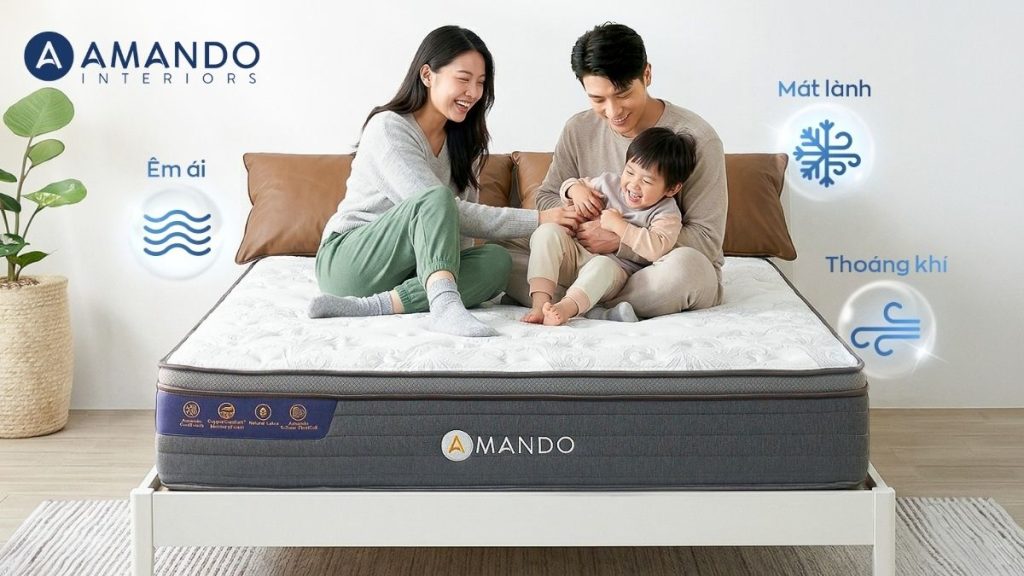 Top 10 nệm kháng khuẩn hot nhất và được ưa chuộng hiện nay 1 Nệm kháng khuẩn