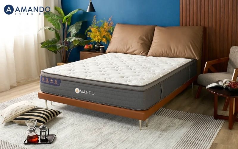 Top 10 nệm kháng khuẩn hot nhất và được ưa chuộng hiện nay 6 Nệm lò xo Amando Elite Grand