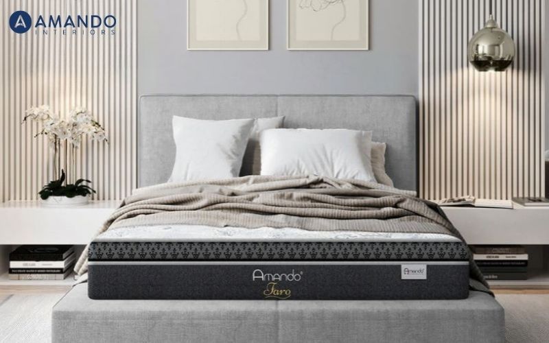 Top 10 nệm kháng khuẩn hot nhất và được ưa chuộng hiện nay 7 Nệm lò xo Amando Faro đa tầng cao cấp