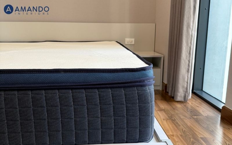 Chiều cao nệm ảnh hưởng trực tiếp đến sự an toàn khi lên xuống giường