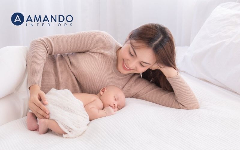 Trẻ sơ sinh có nên nằm đệm lò xo không? Tiêu chí chọn nệm phù hợp 3 Cha mẹ nên lựa chọn loại nệm có độ cứng vừa phải cho bé