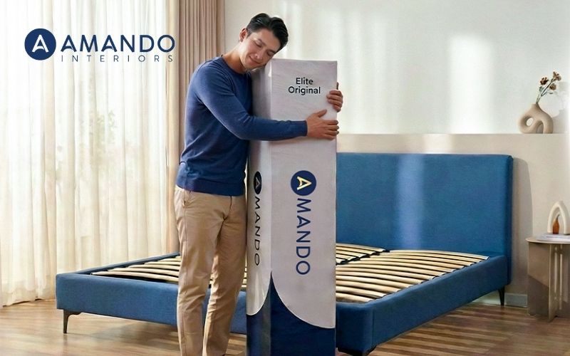 Nệm lò xo liên kết là gì? Ưu nhược điểm đệm lò xo liên kết 15 Chọn nệm lò xo Amando cho phòng ngủ của bạn