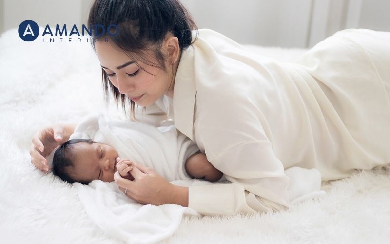 Trẻ sơ sinh có nên nằm đệm lò xo không? Tiêu chí chọn nệm phù hợp 2 Trẻ sơ sinh có nên nằm đệm lò xo không?