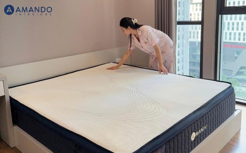 Chọn nệm lò xo nâng đỡ phù hợp sẽ giúp cải thiện đau lưng