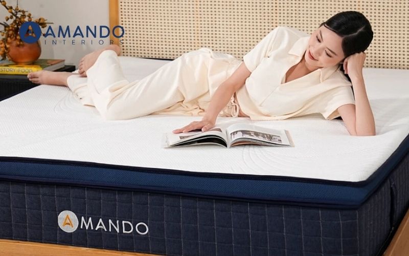 Mua nệm lò xo dày 30cm chất lượng tại Amando