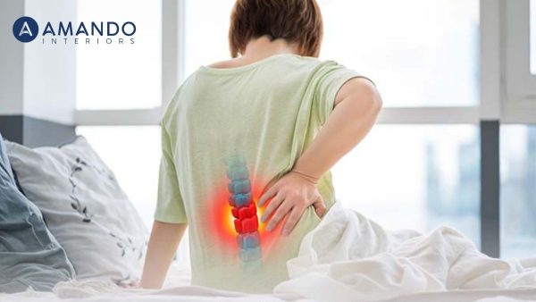 Nằm đệm lò xo bị đau lưng