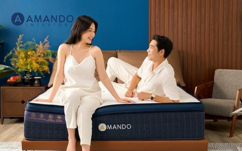 Nệm lò xo Amando mang đến giấc ngủ thoải mái và riêng biệt cho từng người.