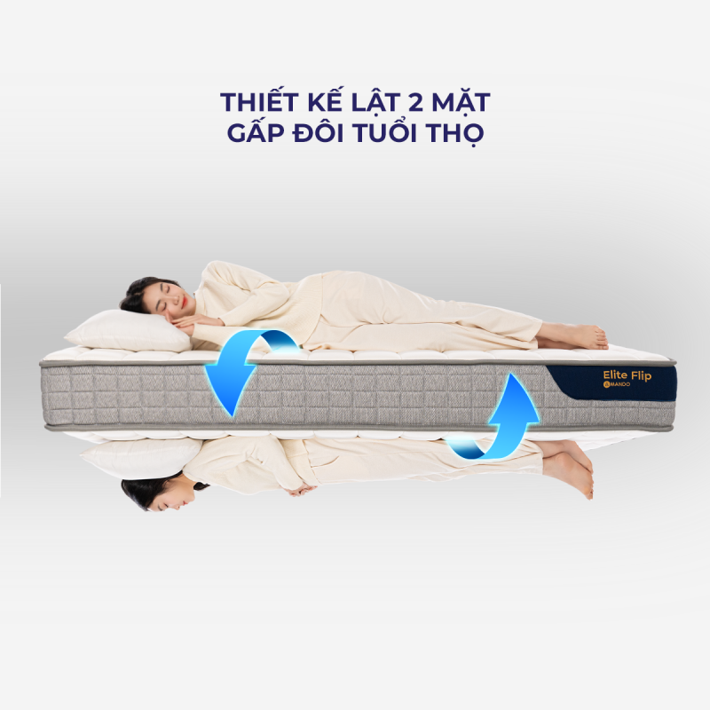 Nệm lò xo Amando Elite Flip 24cm
