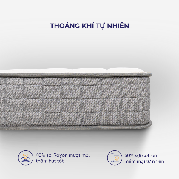 Nệm lò xo Amando Elite Flip 24cm