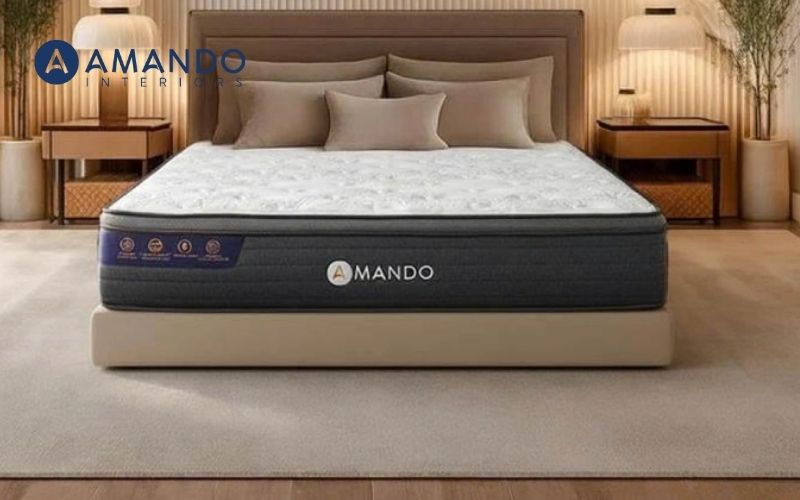 Nệm lò xo liên kết là gì? Ưu nhược điểm đệm lò xo liên kết 8 Nệm lò xo Amando Elite Grand