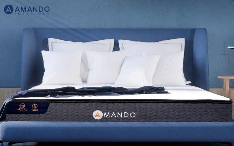 Nệm lò xo khuyến mãi giảm sốc: Top mẫu đáng mua hiện nay 4 Amando Elite Original là mẫu nệm lò xo "best-seller" với độ dày 23cm