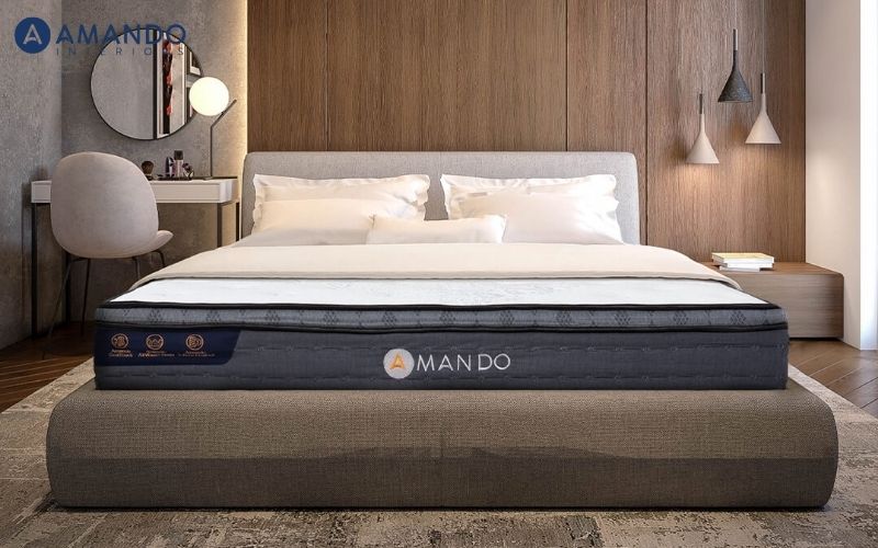 Nằm đệm lò xo bị đau lưng: Nguyên nhân và cách khắc phục 8 Nệm lò xo Amando Elite Plus