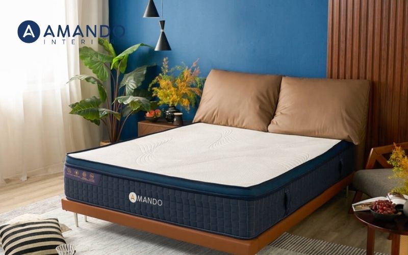 Đệm lò xo 1m2 x 1m9: Bảng giá và top 4 nệm được ưa chuộng 10 Nệm lò xo Amando Innovation