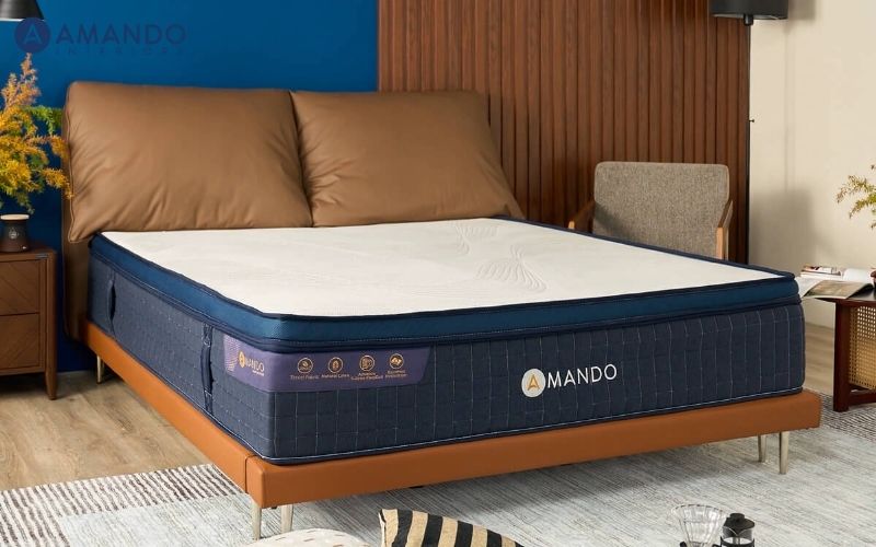 Có nên mua đệm lò xo cao cấp không? Bảng giá chi tiết 2026 9 Nệm lò xo Amando Innovation 7 vùng linh hoạt