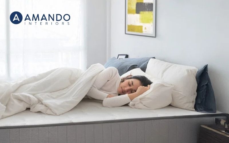 Nệm lò xo liên kết là gì? Ưu nhược điểm đệm lò xo liên kết 3 Nệm lò xo liên kết mang lại cảm giác nằm vững chắc