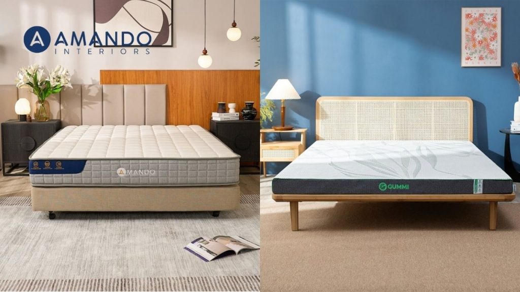 nên mua nệm lò xo hay nệm cao su