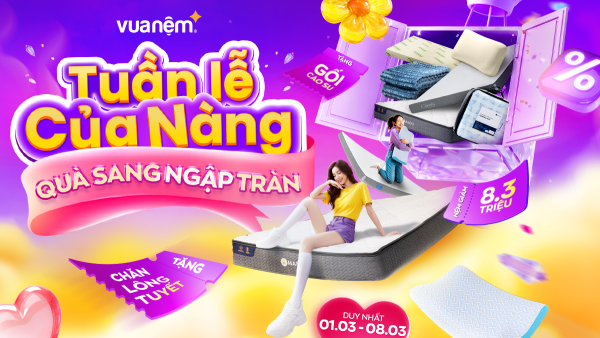 Ưu Đãi 8/3: Tuần Lễ Của Nàng – Quà Sang Ngập Tràn Từ Amando
