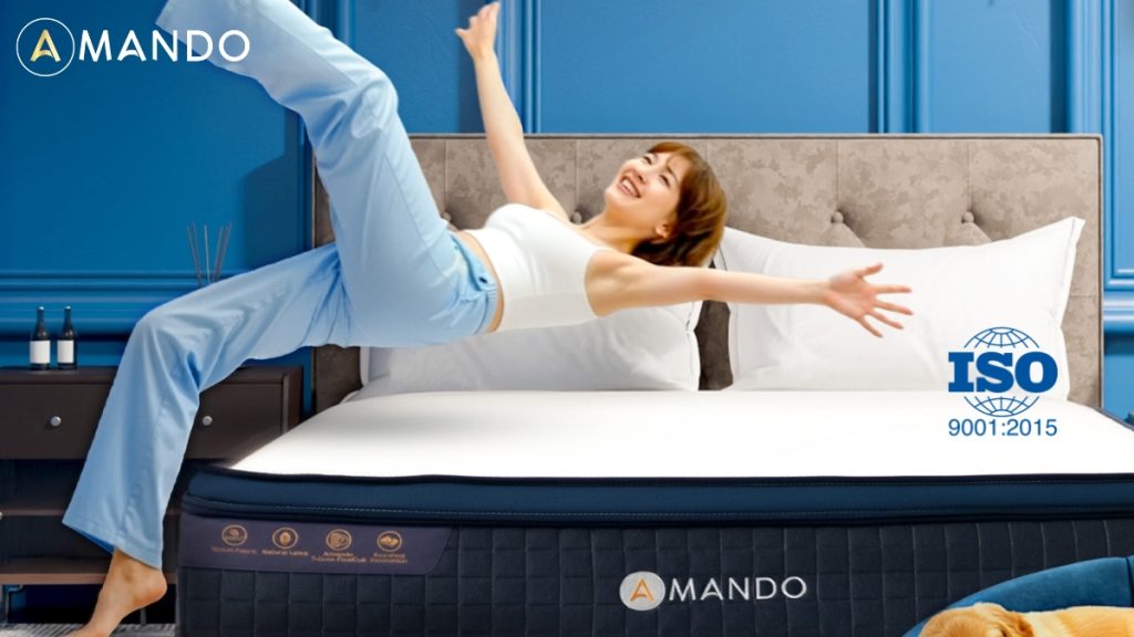 Chứng nhận ISO 9001:2015 trên nệm lò xo Amando là gì? Gợi ý 6 mẫu đạt chuẩn