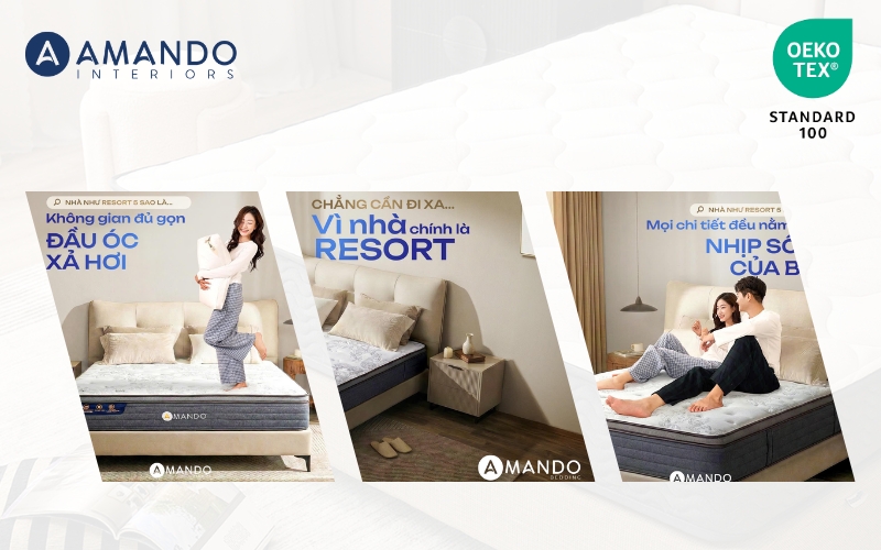 Chứng nhận OEKO-TEX 100 trên nệm lò xo Amando là gì? Gợi ý 6 mẫu nệm đạt chuẩn 13 chung nhan oekotex 100 tren nem amando 6