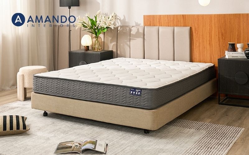 Top 6 lý do bạn nên mua đệm lò xo chính hãng Amando 4 Đa dạng mẫu mã và kích thước