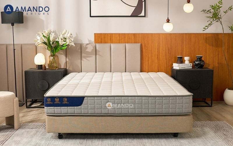 Top 10 dòng đệm chống trào ngược cho trẻ sơ sinh chất lượng 4 Đệm lò xo Amando Elite Original