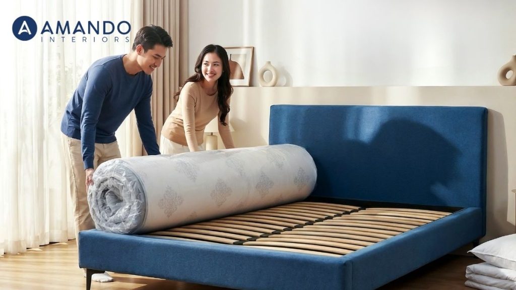 Đệm lò xo có gấp được không?