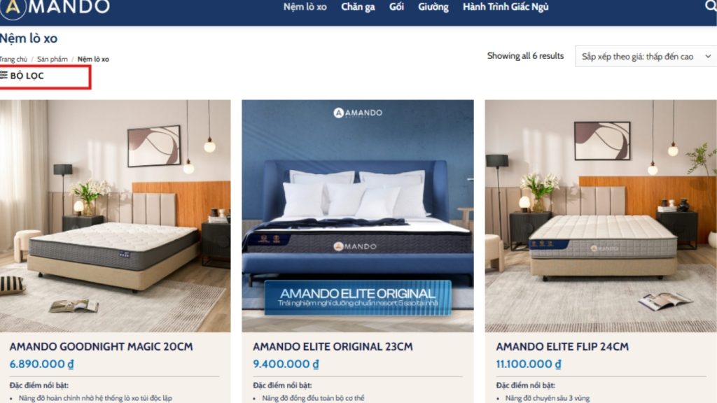 HƯỚNG DẪN MUA SẮM TRỰC TUYẾN TẠI AMANDO 2 huong dan mua hang amando 2