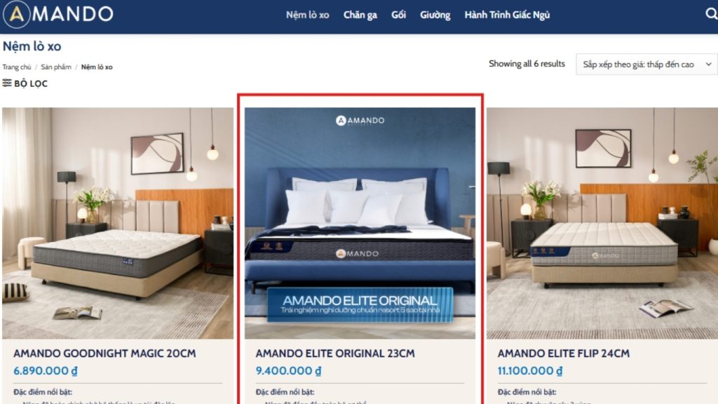 HƯỚNG DẪN MUA SẮM TRỰC TUYẾN TẠI AMANDO 4 huong dan mua hang amando 4