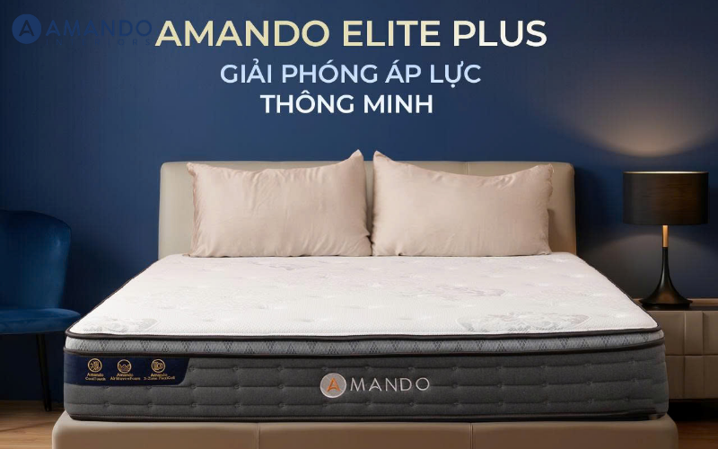 Nệm lò xo Amando Elite Plus