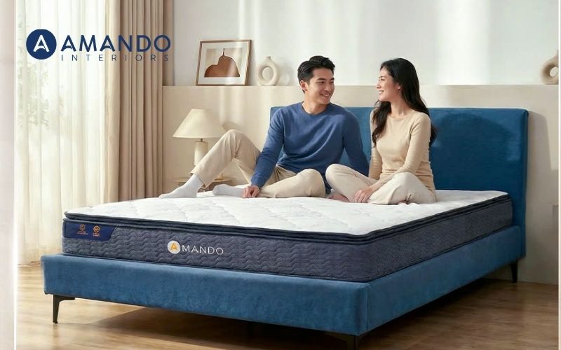 Nệm 2 người nằm kích thước bao nhiêu? Gợi ý 6 mẫu nệm đáng mua 2 Kích thước chuẩn của nệm 2 người nằm là bao nhiêu?