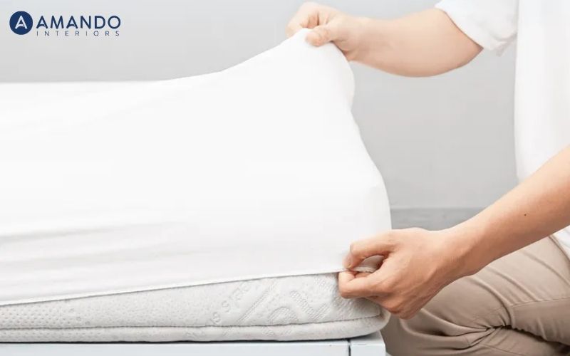 Lưu ý bảo quản nệm chống thấm đúng cách