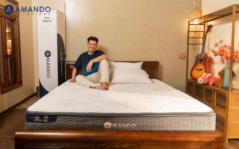 Mua nệm lò xo cao cấp 180x200 của thương hiệu Amando