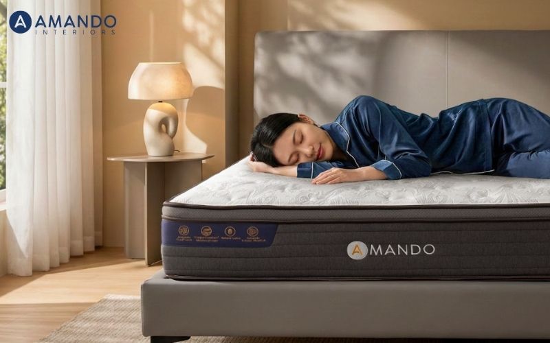 Một trong những bước quan trọng khi mua nệm là trải nghiệm thực tế trước khi quyết định