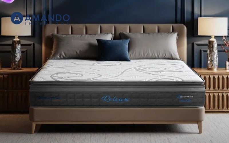 Bảng giá nệm lò xo 1m4x2m mới nhất và Top 6 sản phẩm đáng mua 10 Dunlopillo de.Stress Release