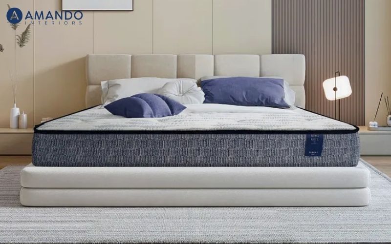 Nệm cao cấp nhập khẩu nổi bật với thiết kế sang trọng